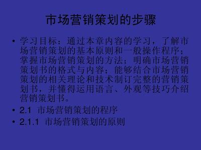 市場營銷策劃的全面步驟指南